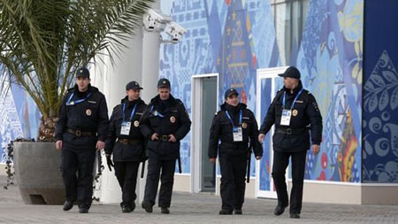 Nga tăng cường tối đa an ninh cho Thế vận hội Sochi.